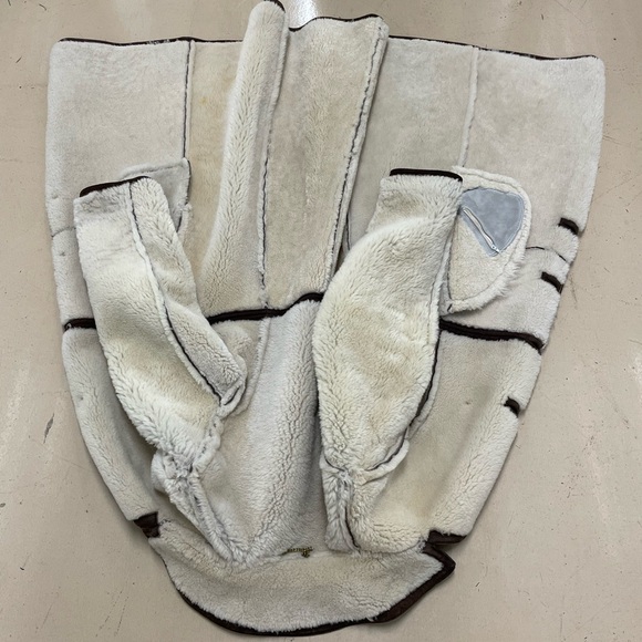 Vintage Loch Lomond Alexandria Scotland Antartex Sheepskin Jacket Size 12 - Picture 9 of 10